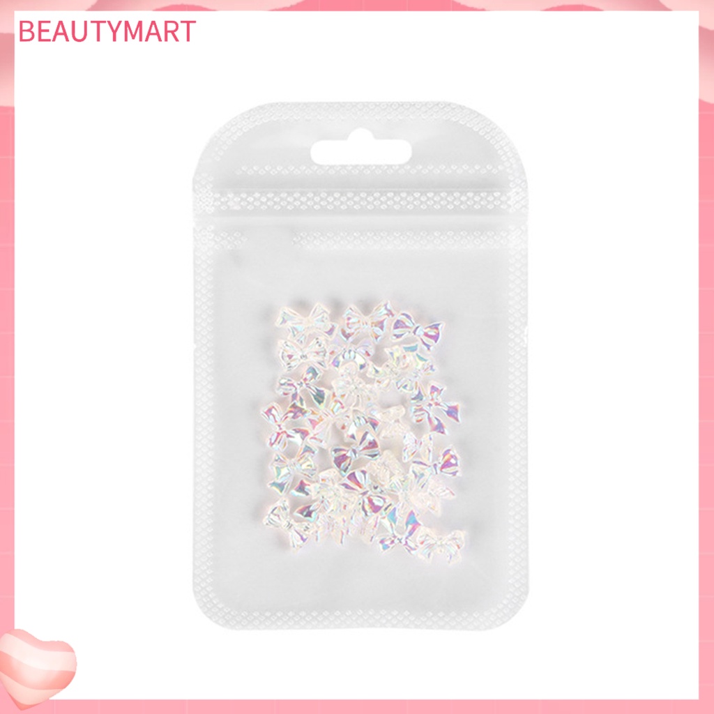 Set 30 Phụ Kiện Nơ Đính Trang Trí Móng Tay Nghệ Thuật Cho Nữ