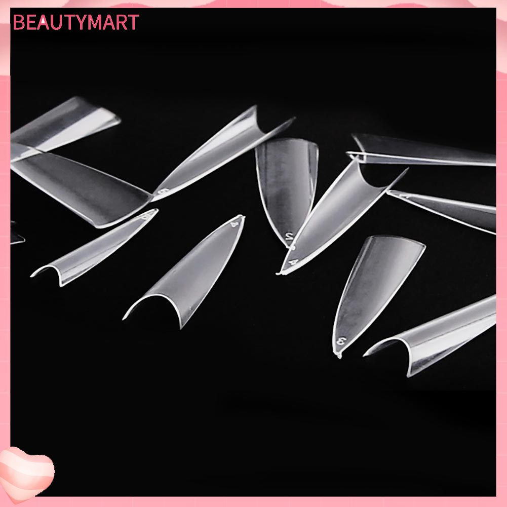 Bộ 600 Móng Tay Giả Che Phủ Toàn Diện Đầu Nhọn