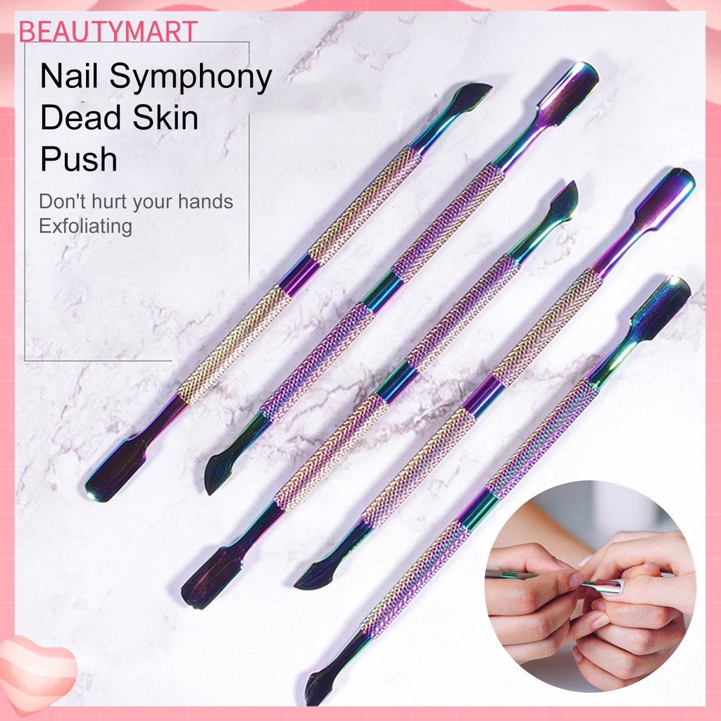 Dụng Cụ Tẩy Tế Bào Chết Cho Móng Tay Bằng Thép Không Gỉ