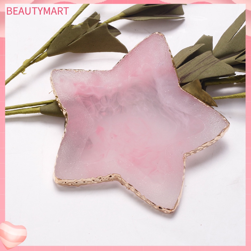 Giá Đỡ Trưng Bày Lọ Sơn Móng Tay Hình Ngôi Sao / Trái Tim Màu Sắc Tự Nhiên Không Phai Màu