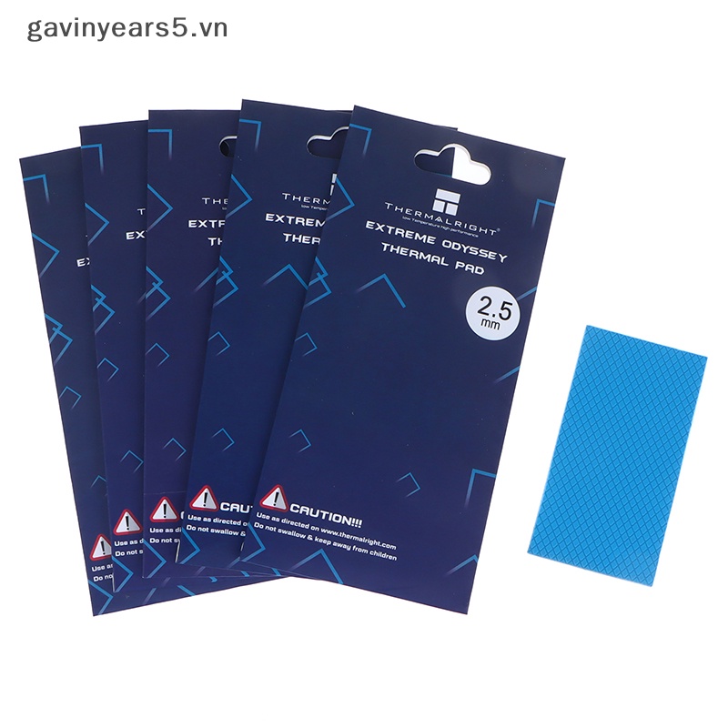 Đệm Giữ Nhiệt Làm Mát Thẻ GPU 12.8W / mk Không Tiếp Xúc