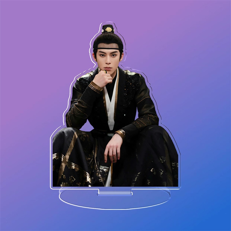 Hot sale hot sale hot sale Bánh sandwich Hai Mặt Bằng acrylic In Họa Tiết Chim Hạc Điện Từ Dùng Trang Trí Bàn Làm Việc Giao Hàng Nhanh Chóng xiaoduo