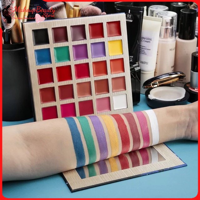 Bảng son 25 màu Delanci MS 708