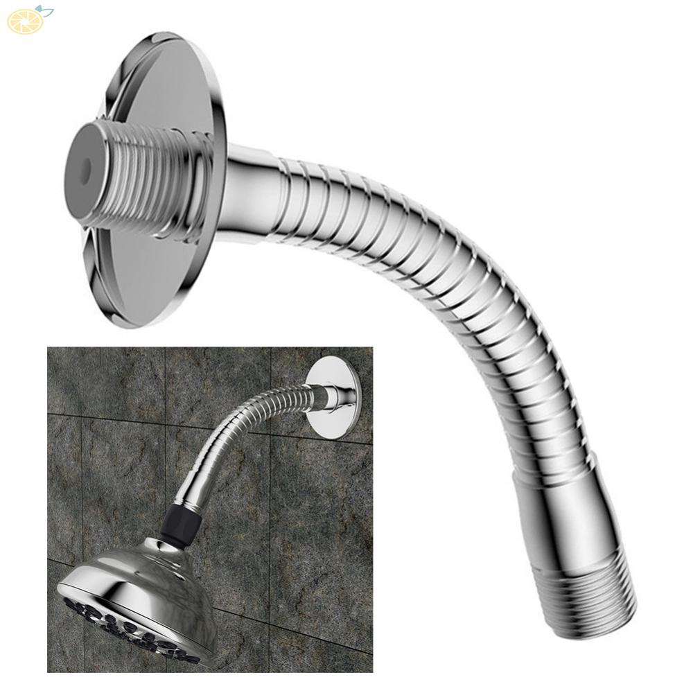 【VARSTR】Shower Tube Stainless Steel Swivel 10*5*5cm Adjustable Chrome Fixtures