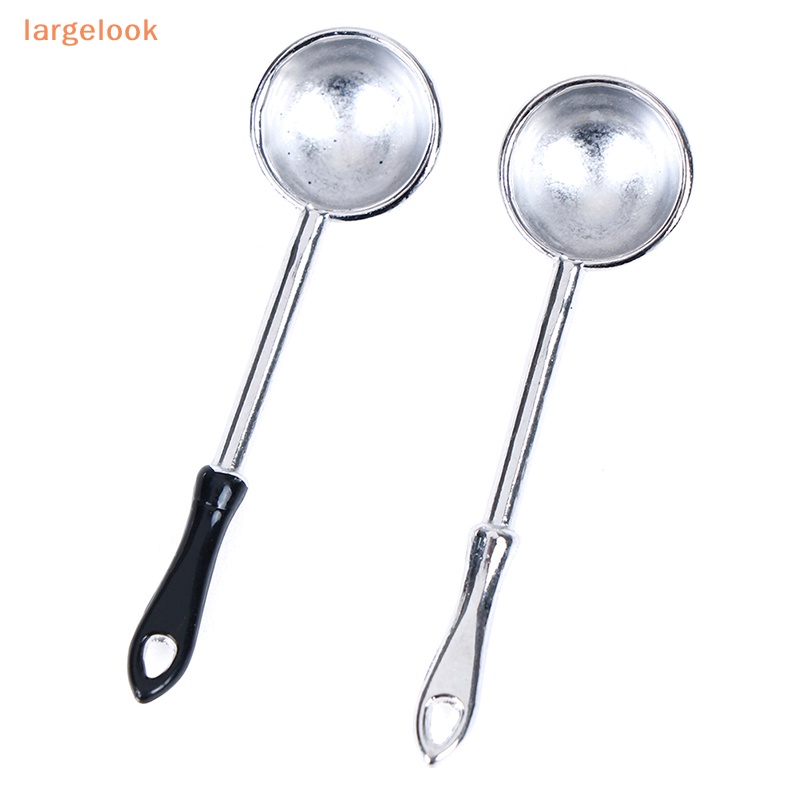 Set 2 Muỗng mini Tỉ Lệ 1: 12 Cho Nhà Búp Bê