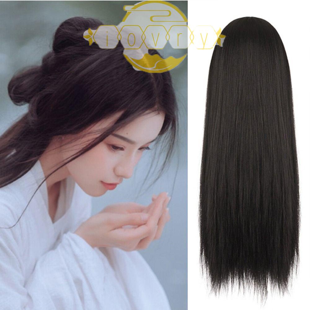 Bộ Tóc Giả Bằng Sợi Tổng Hợp Mềm Mại Phong Cách Trung Hoa Cổ Điển Dùng Chụp Ảnh Cho Nữ