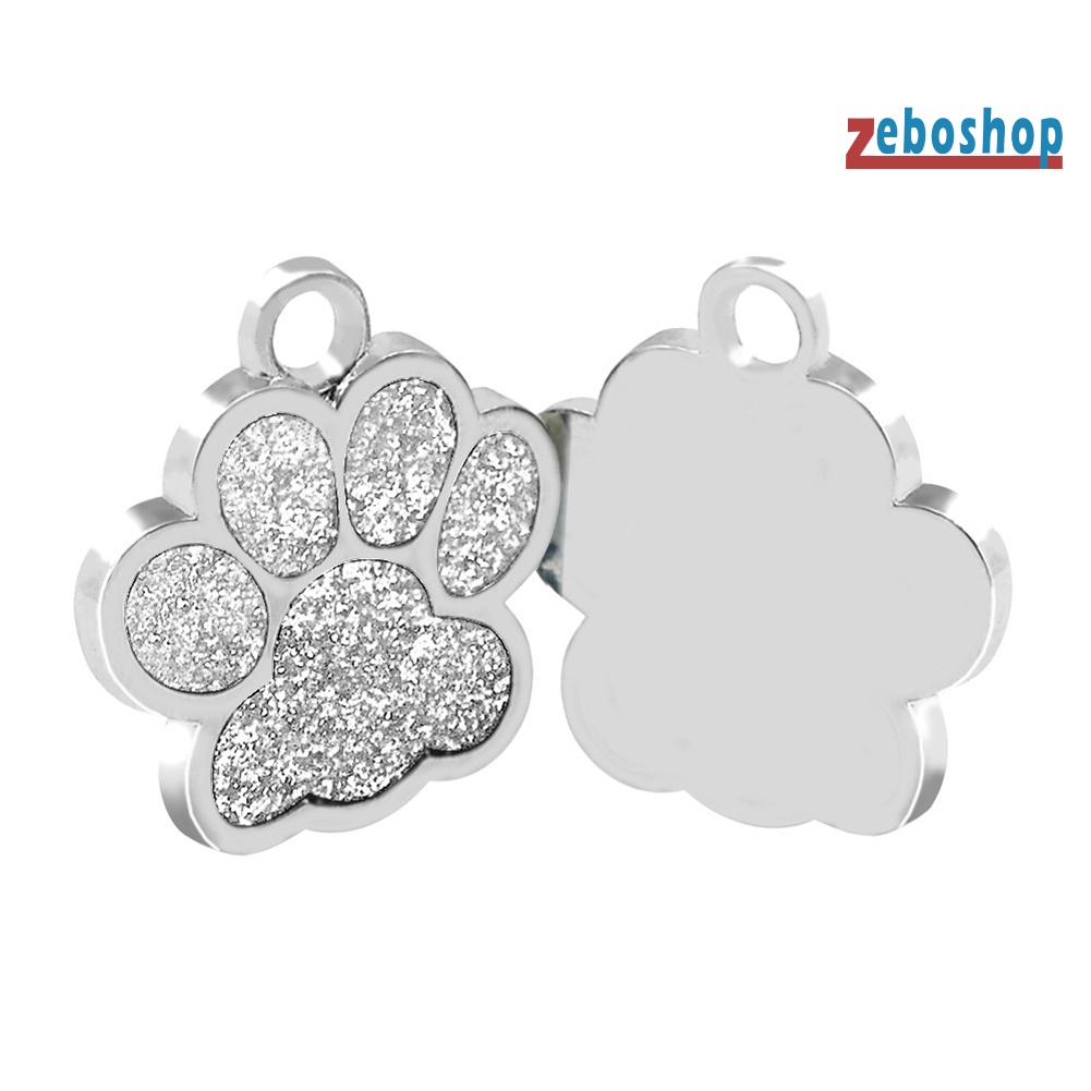 Thẻ ID Hình Dấu Chân Cún Trang Trí Cho Leo Núi / Cún Cưng