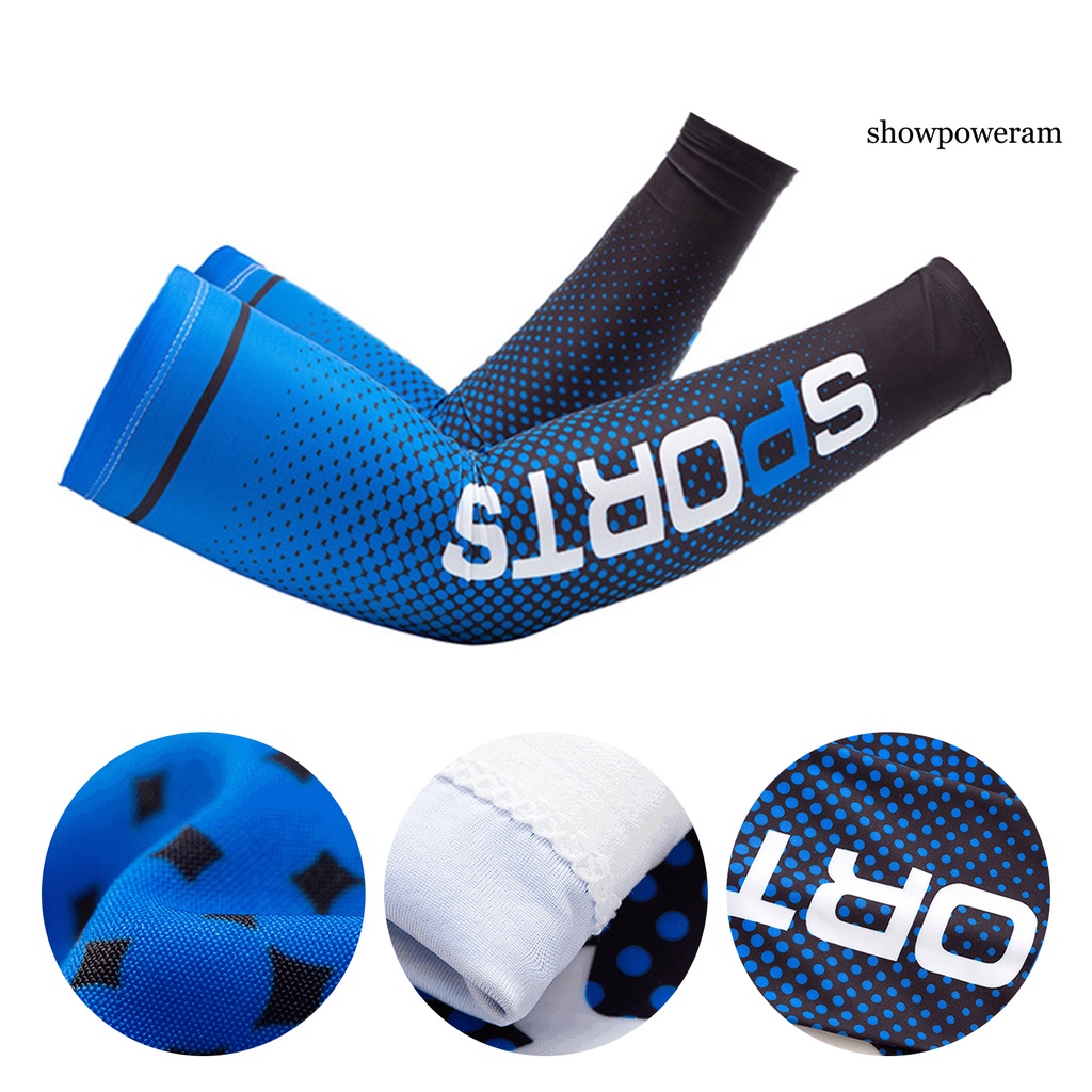 Găng Cánh Tay Chống Nắng SP-1 Bằng Lụa Lạnh Siêu Mềm Chống Mòn Dùng Khi Đạp Xe Ngoài Trời