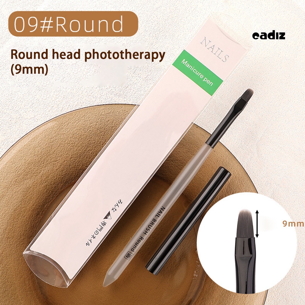 Bút Vẽ Móng Tay Nghệ Thuật Với Vỏ Kim Loại Với Vỏ Acrylic Mềm Mại Và Tay Cầm Bằng Kim Loại Thoải Mái Dành Cho Sơn Gel UV