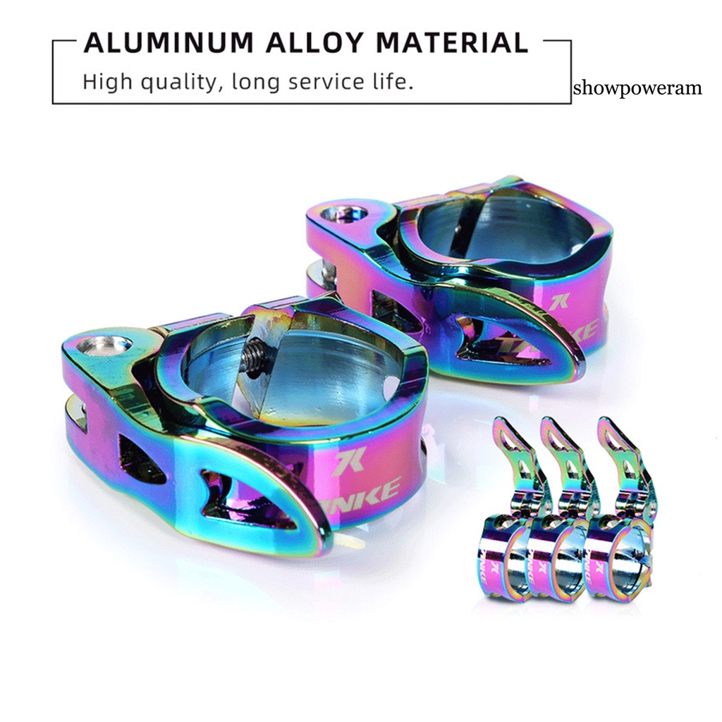 Kẹp Cố Định Yên Xe Đạp 31.8mm 34.9mm Tháo Gỡ Nhanh Siêu Nhẹ Chất Lượng Cao