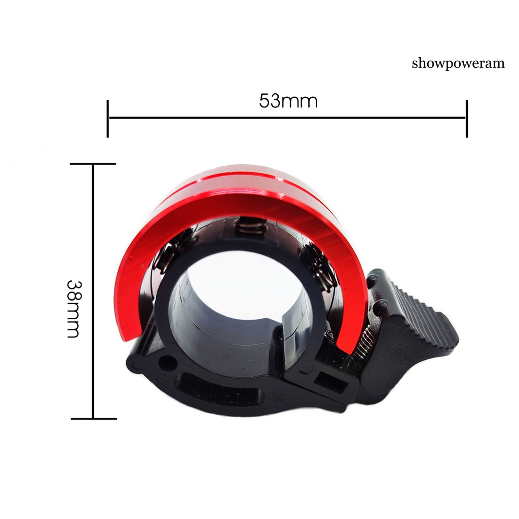 Chuông Hợp Kim Nhôm Gắn Tay Lái Xe Đạp Leo Núi Thiết Kế Trong Suốt SP-Dual