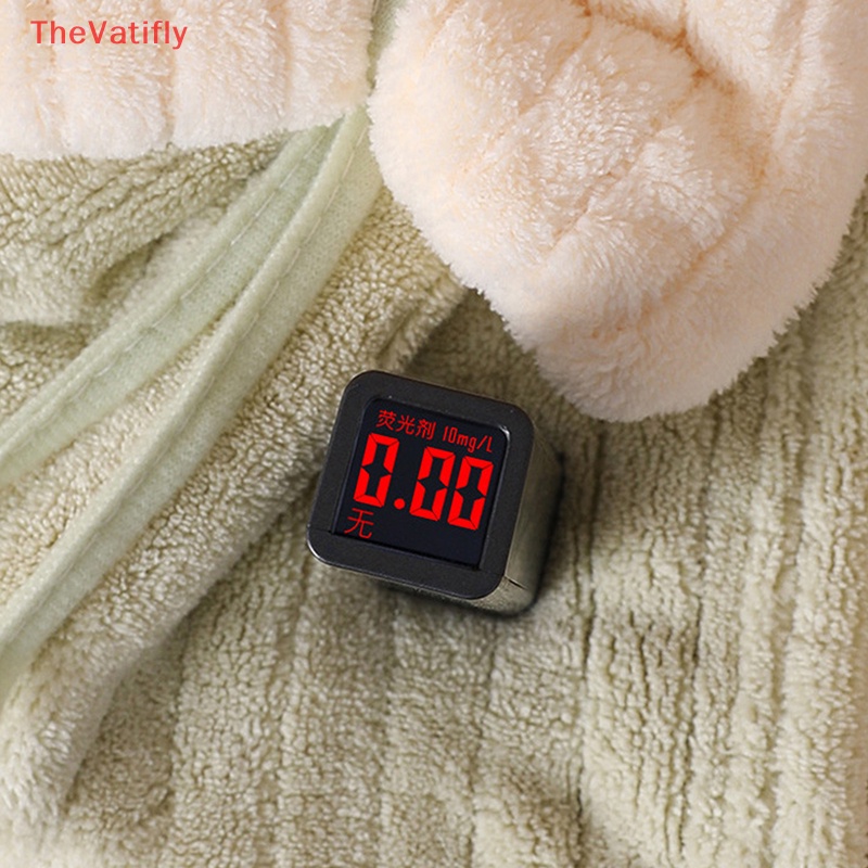 [Thevalifly] Khăn Lau Tay Sợi Nhỏ Siêu Thấm Hút Cao Hiệu Quả Cao Thắt Nơ Hoạt Hình Dễ Thương Cho Nhà Bếp Phòng Tắm