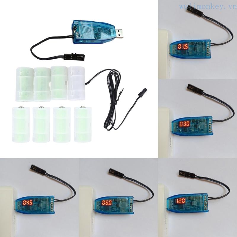 1 Mét Pin LR14 LR14 C Thay Thế Từ 1M USB Sang 1-8 Pin