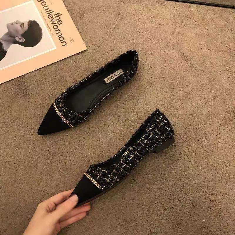 MUCHAO Xăng đan Cao Gót Mũi Vuông Phong Cách Dành Cho Nữ