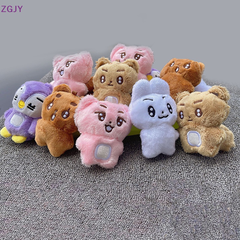 Móc Khóa Hình Búp Bê Nhồi Bông 10cm Dễ Thương Sáng Tạo Mới