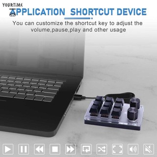 Bàn PhíM Cơ Gaming 9 PhíM + 2 NúT BấM