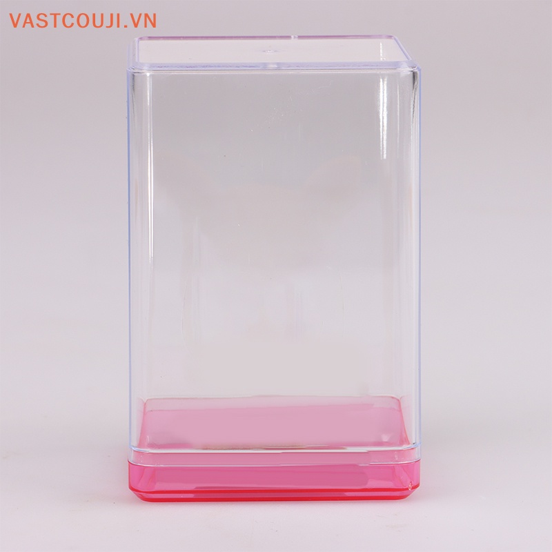 Hộp Đựng Mô Hình VASTJI Hình Vuông Trong Suốt Trưng Bày DIY Cho Bé