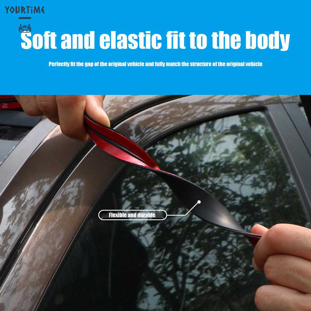 Cuộn Dây Cao Su 2m Loại Chữ T Chống Thấm Nước Chuyên Dùng Cho Cửa Sổ Xe Hơi