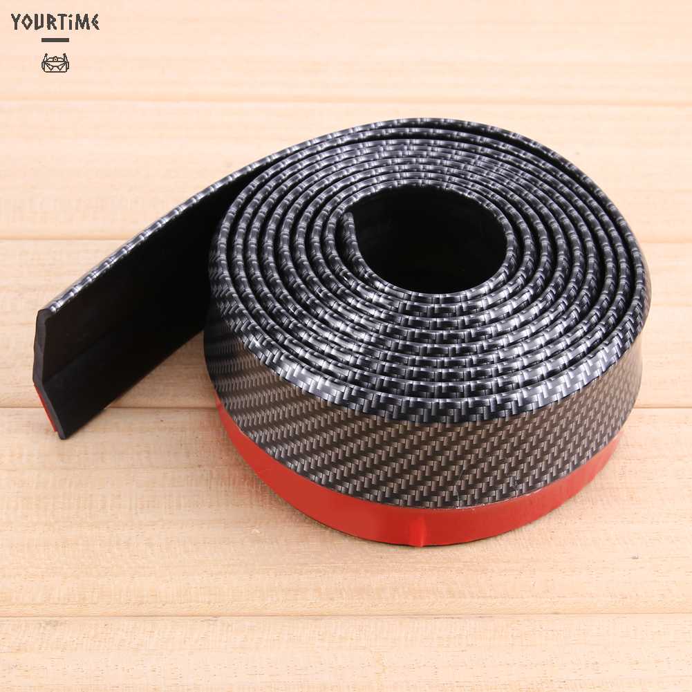 Dải Cao Su Mềm Đen Bọc Cản Trước Xe Hơi Chống Va Chạm