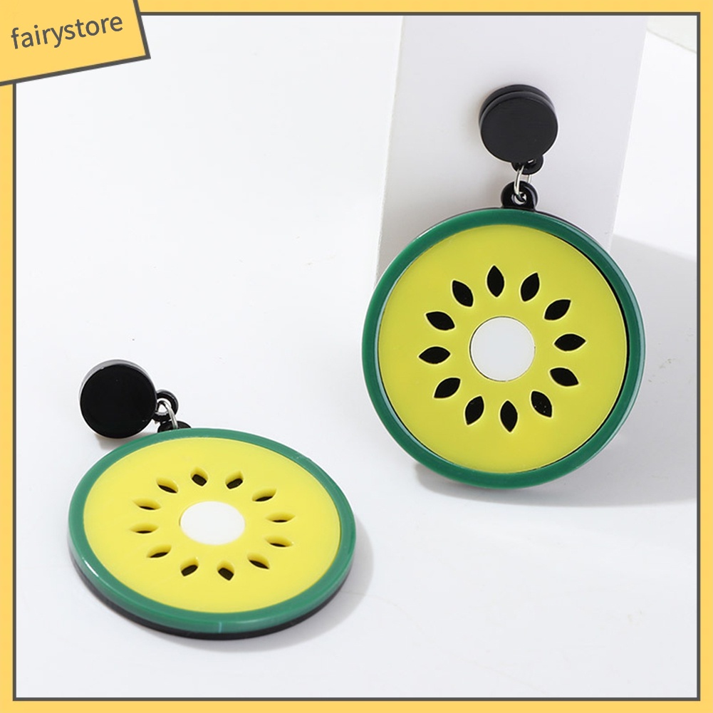 Bông Tai Xỏ Hình Trái Cây Vui Nhộn Dành Cho Nữ