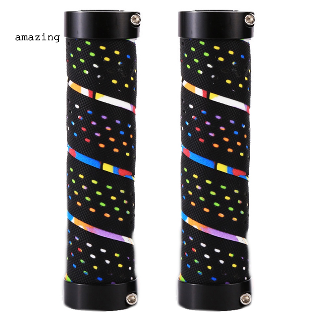 Set 2 Vỏ Bọc Tay Lái Xe Đạp MTB Hấp Thụ Sốc Chống Trượt