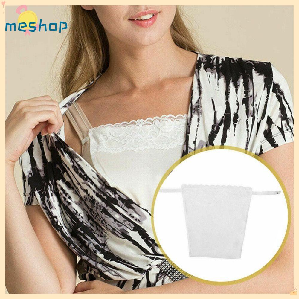 Me Mock Áo hai dây Quấn Ngực Phối Ren Có Kẹp Dễ Dàng Cài Đặt