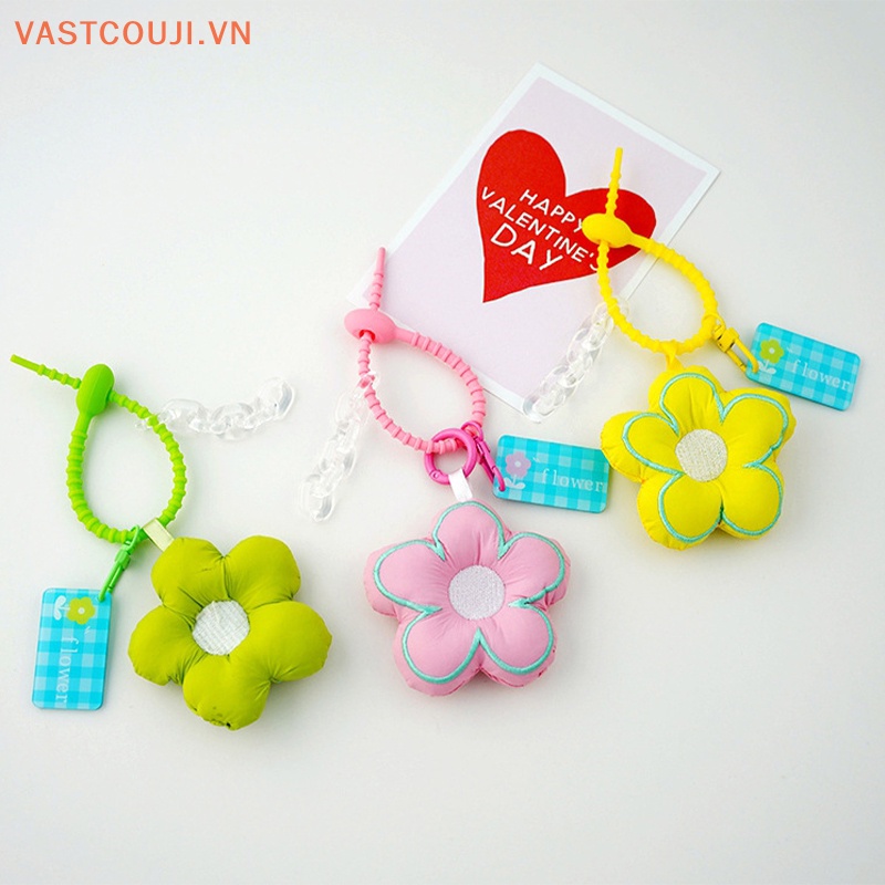 Móc Khóa Hình Hoa Hướng Dương Ngọt Ngào Đáng Yêu DIY