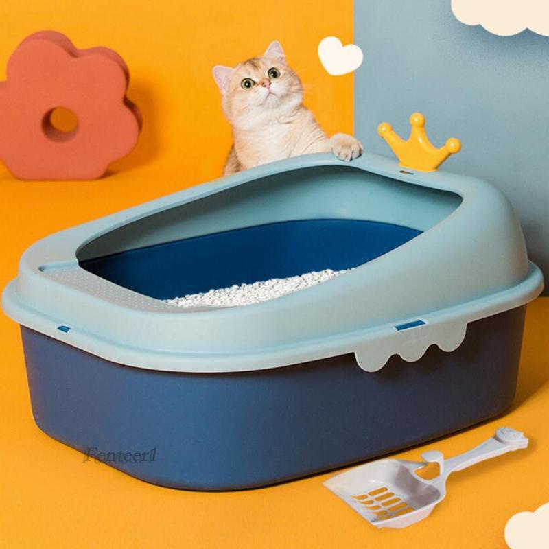 [Fenteer1] Khay Đinh Tán Sâu Cho Thú Cưng Nhỏ Dễ Lau Chùi