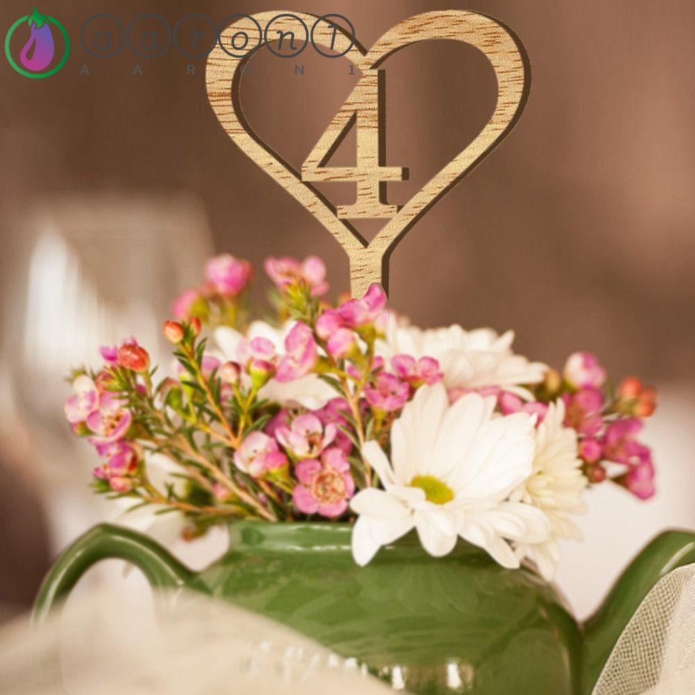 Thẻ Trang Trí Ghế Ngồi Hình Hoa Sáng Tạo Chất Lượng Cao AARON1|Phụ Kiện Kỹ Thuật Số Trang Trí Sự Kiện Tiệc Tùng