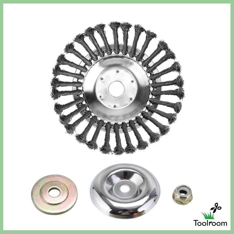 Đầu Cắt Cỏ Bằng Dây Thép Có Thể Xoay Tiện Dụng