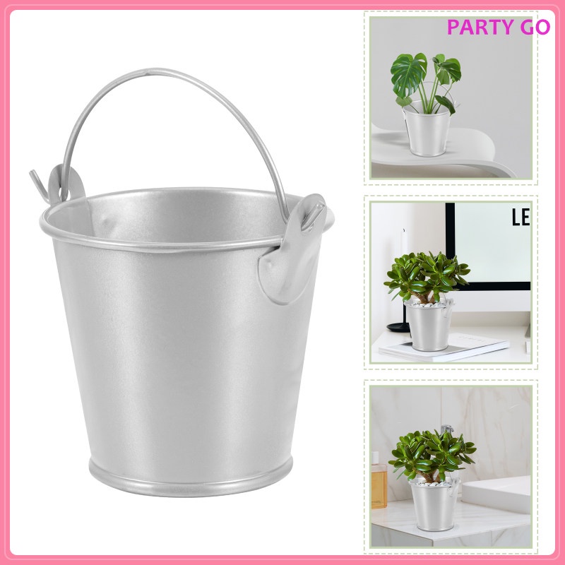 Giỏ Thiếc Mạ Thiếc Đựng Kẹo / Đồ Ăn Vặt Cho Tiệc Bãi Biển / Bữa Tiệc Keg Uiran.