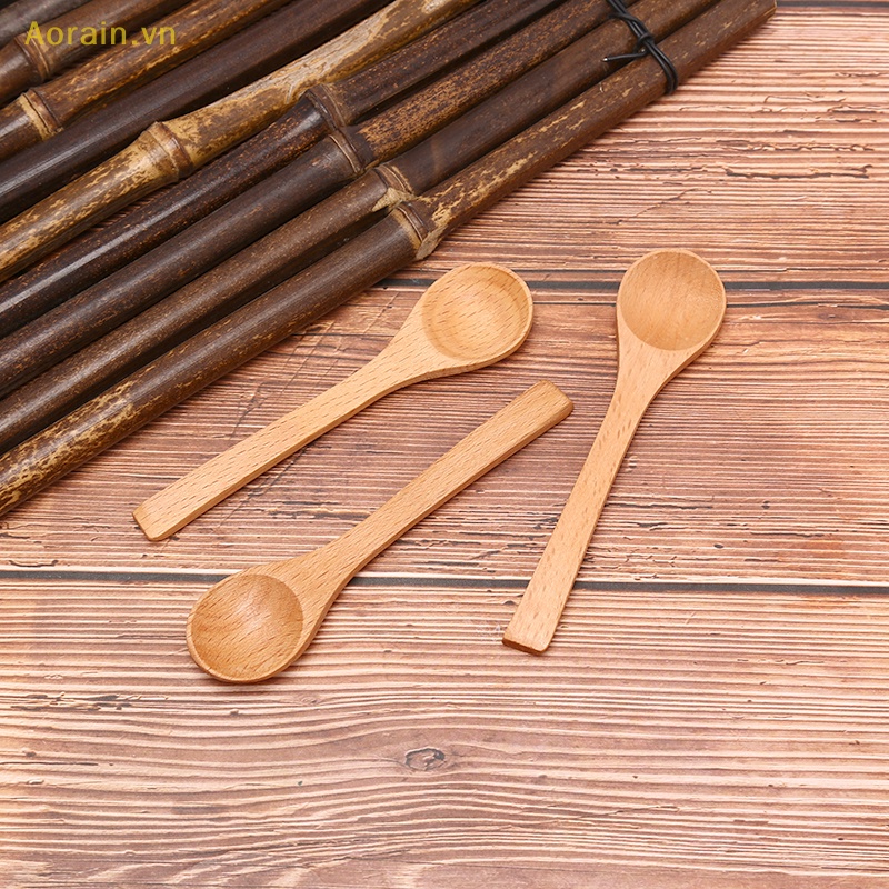1 Muỗng Tre Tròn Múc Canh / Cà Phê / Muối Tiện Dụng