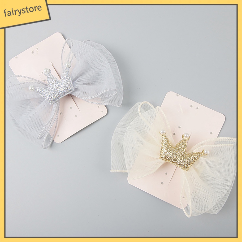 Kẹp Tóc Hình Vương Miện Phong Cách Hàn Quốc Cho Nữ