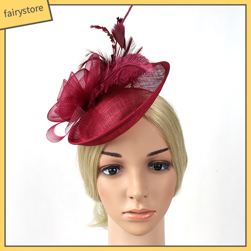 Kẹp Tóc Hình Nón Lưới Phối Mạng Che Mặt Cho Phái Nữ