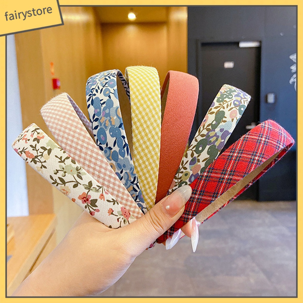 Bộ 3 Kẹp Tóc Chống Trượt Màu Trơn In Họa Tiết Hoa Xinh Xắn Dùng Hàng Ngày