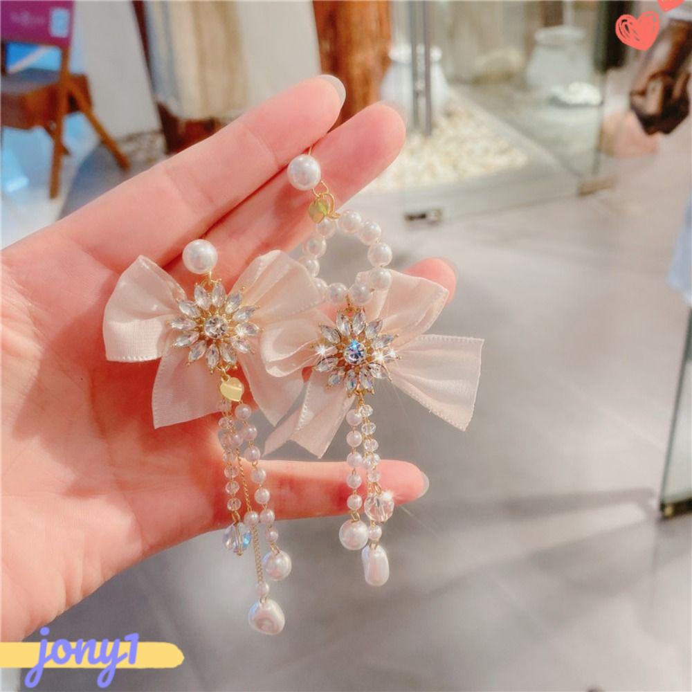 Bông Tai Dài Hình Giọt Nước Thời Trang Dành Cho Nữ