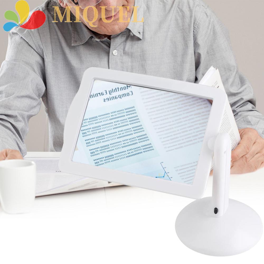 Kính Lúp Đọc Sách Xoay 360 Độ Để Bàn Tiện Dụng° Kính Lúp Có Đèn LED Có Thể Xoay Được