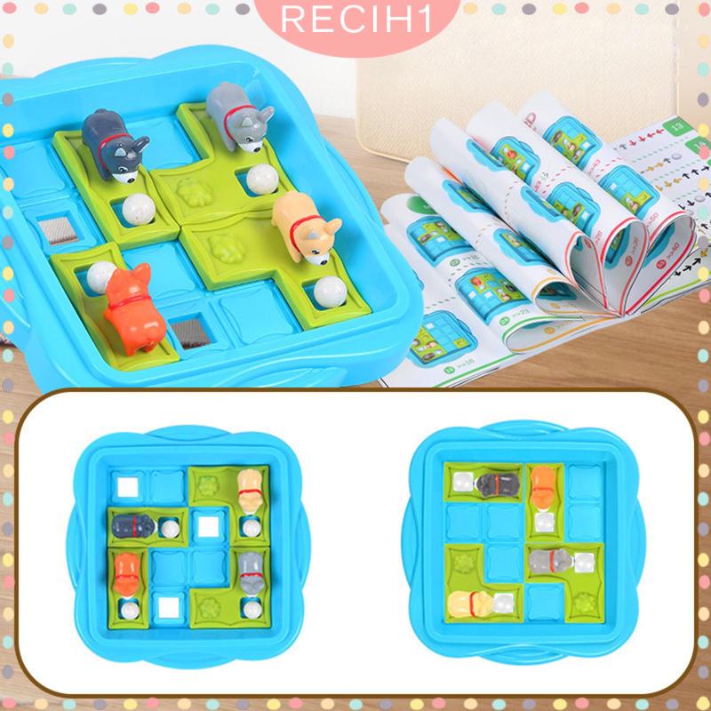 Bộ Đồ Chơi Xếp Hình Trượt Hoạt Hình Dành Cho Trẻ Em 3 4 5 6 7 Tuổi