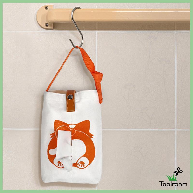 [Toolroom] Ô Tô Túi Đựng Khăn Giấy Treo Xe Hơi Phòng Ăn Du Lịch Phòng Ngủ