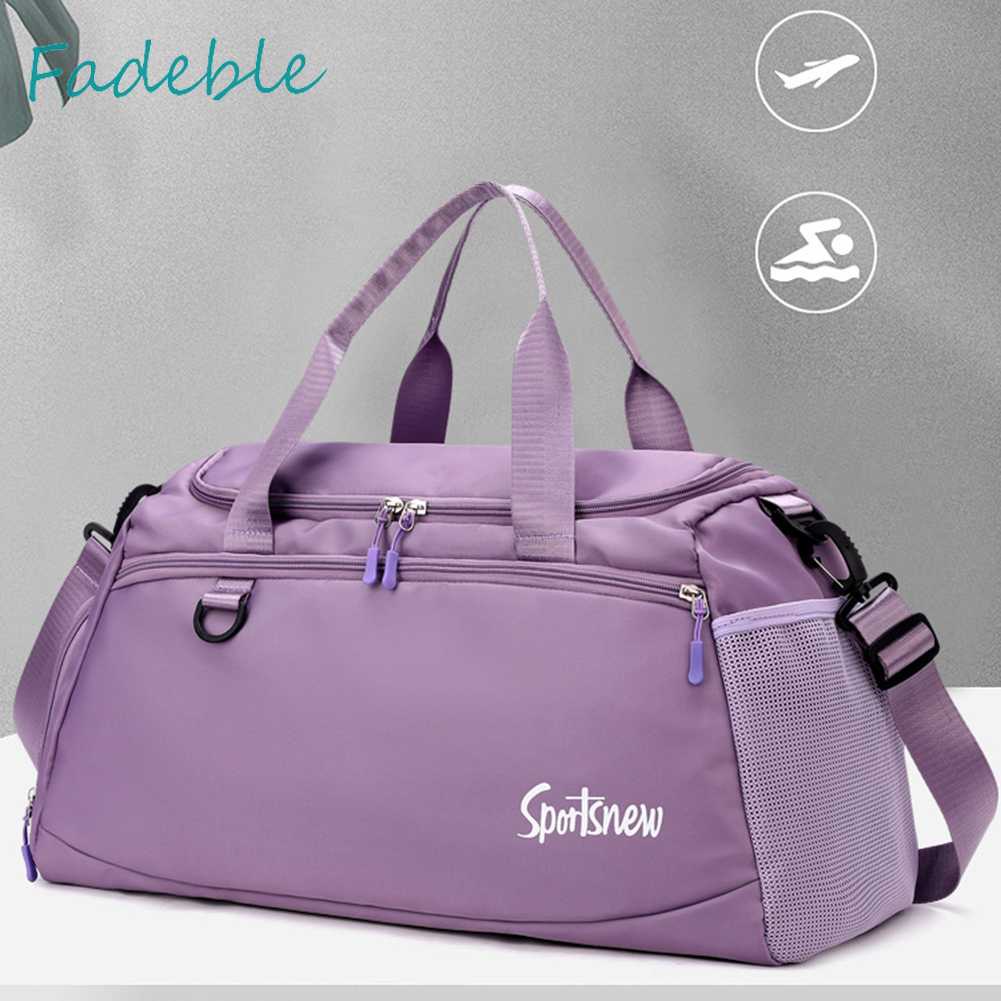 Túi Đựng Đồ Tập Thể Thao Sức Chứa Lớn Chia Ngăn Khô / Ướt Tiện Dụng Cho Nam Và