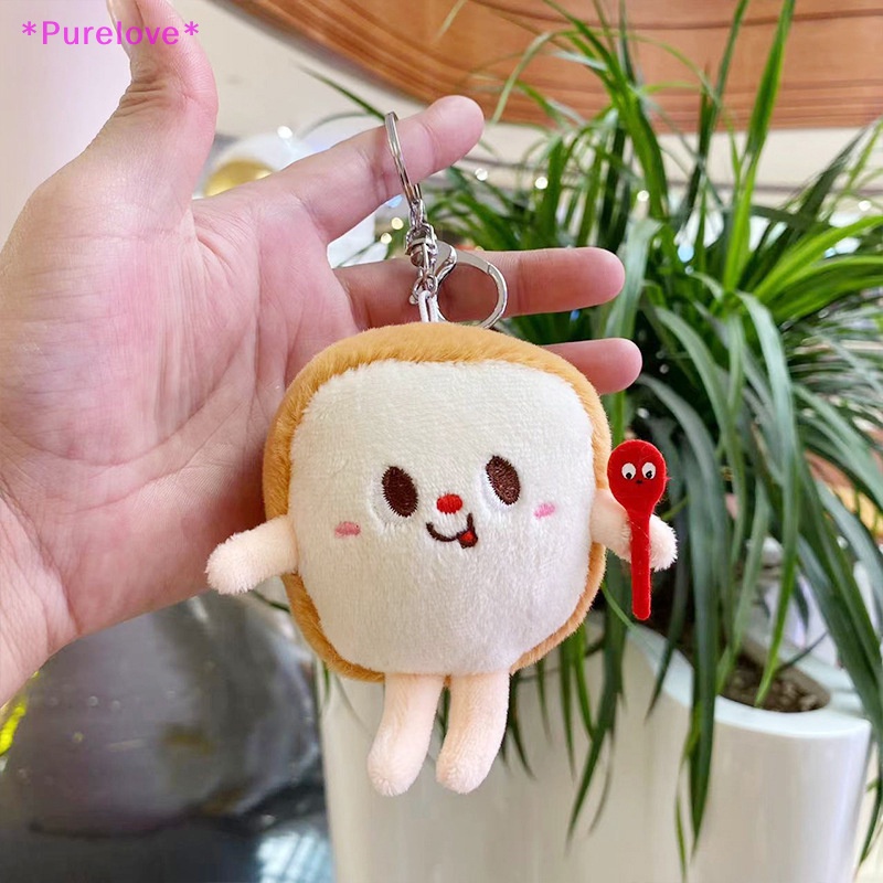 Búp Bê Nhồi Bông Hình Bánh Mì Hamburger Khoai Tây Chiên Dành Cho Trẻ Mới