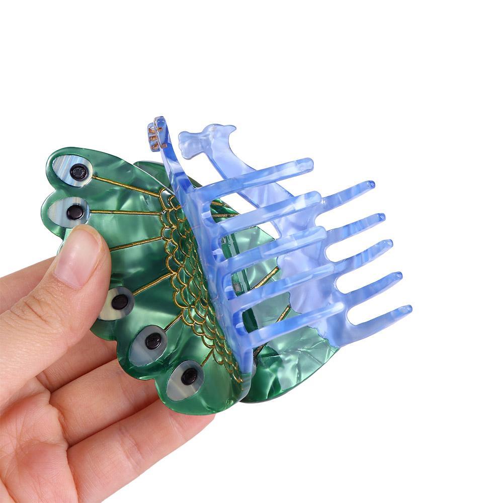 Cleoes Kẹp Tóc Hình Móng Vuốt Cá Mập Hoạt Hình Cá Mập Dễ Thương Cá Tính Dành Cho Bạn Nữ Mới Bắt Chim