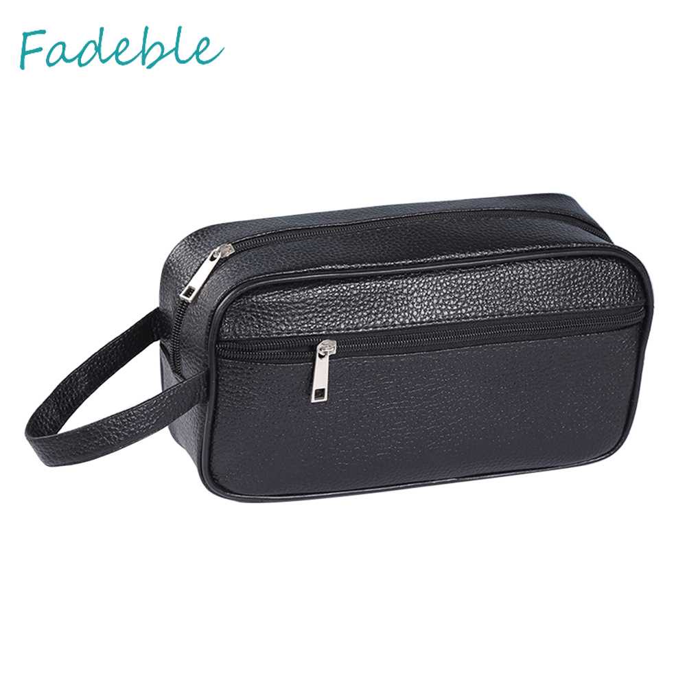 Ví Nam Nữ Da PU Màu Trơn Thời Trang