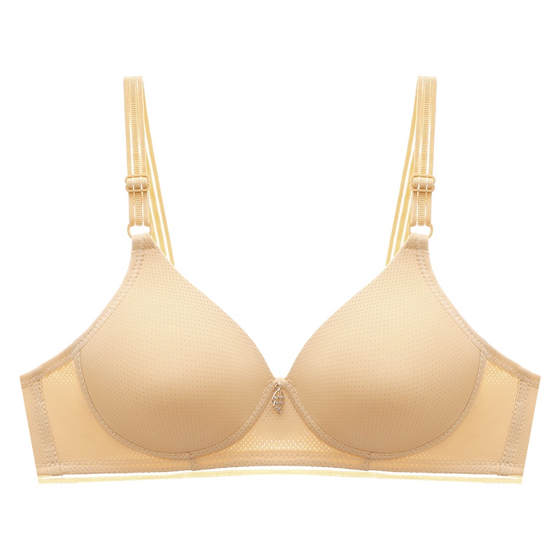 Áo Ngực 2 Dây Mỏng Phong Cách Xuân Hè áo lót sinh viên Áo ngực siêu đẩy siêu nâng ngực