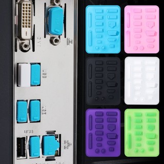 Bộ 16 Nút Bịt Chống Bụi Cho Cổng USB Máy Tính Ốp