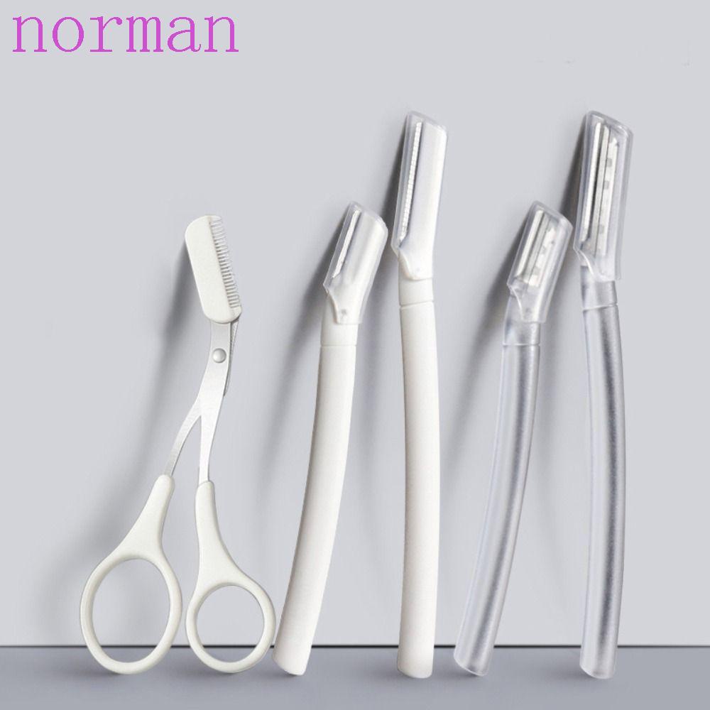 Norman Bộ Dụng Cụ Cắt Tỉa Lông Mày Chuyên Nghiệp Màu Trắng / Trong Suốt Dành Cho Nữ