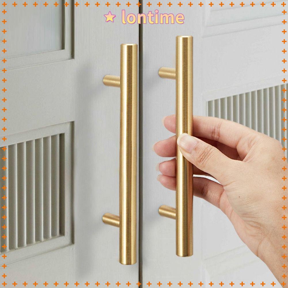 Tay Nắm Cửa Tủ Chất Liệu Đồng Thau 160mm