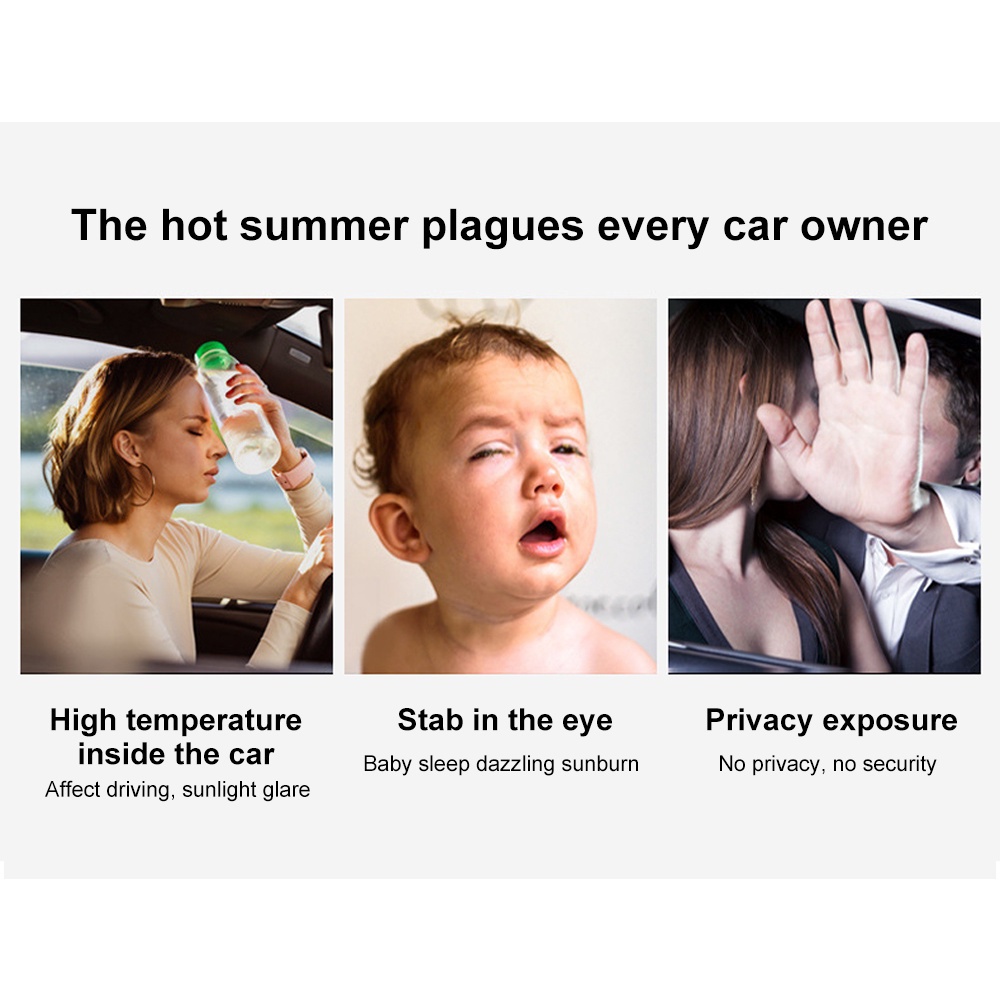 Tấm Che Nắng Cửa Sổ Xe Hơi  Hình Hoạt Hình Dễ Thương Có Từ Tính