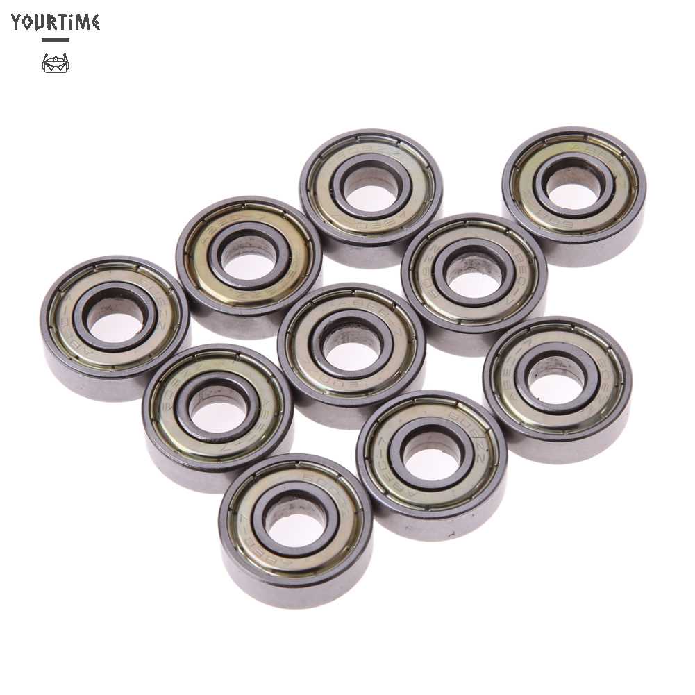 Set 10 Ổ Bi Mini Bằng Thép Bền Bỉ Dễ Lắp Đặt