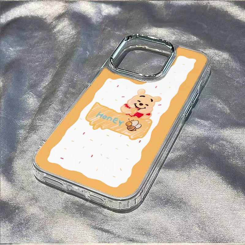✅Ốp Điện Thoại Mềm Chống Sốc Hình Gấu Pooh Cho Iphone 13 / max 14proxsplus 11 7 Iphone12In 8 7KPL